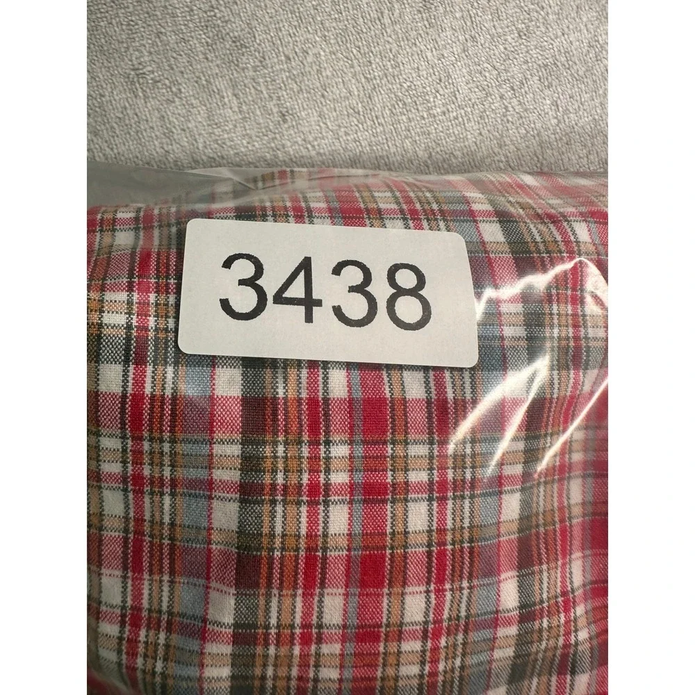 American Eagle Plaid‎ Shorts Mens 30x9 Red Classic Cotton Casual Preppy Y2K
